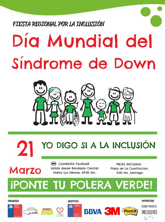 Afiche Fiesta Regional de la Inclusión