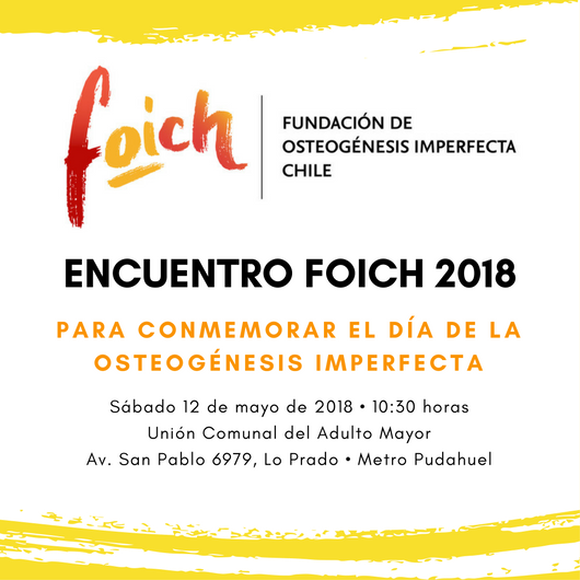 Invitación a Encuentro Foich 2018